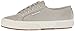 Superga Women's 2750 Fglu Wt Fashion Sneaker, Light Grey, 36 EU/6 M US