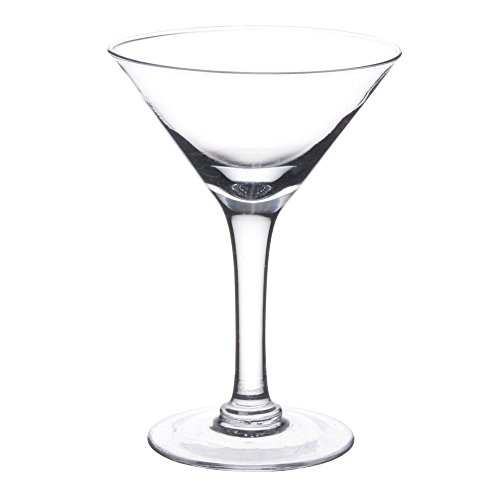 Libbey 8454 Citation 4.5 oz. Martini Glass, Set of 6 with Bonus FDL Picks