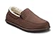 Dr. Comfort Mens RELAX Chocolate Diabetic Extra Depth Closed-Back Slipper