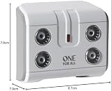 One For All SV9604 4 Way Signal Booster Splitter TV 20dB 3G/4G Filter view 5
