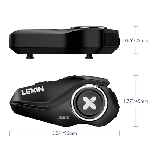 Motorcycle Helmet LEXIN G2P Helet Bluetooth Headset, Group Interco