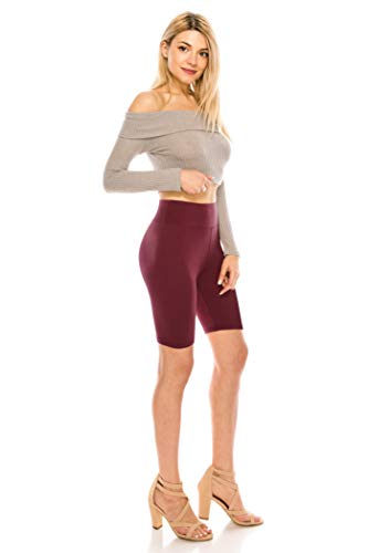 image for ALWAYS Bike Shorts Women Leggings - High Waisted Buttery Premium Soft 