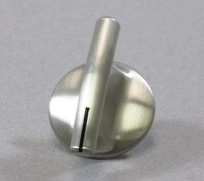 Stove Burner Knob Replacement for Jenn Air 74007918 Chrome Oven Control Knob