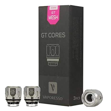 VAPORESSO GT MESH 0.18 ohm Replacement Clapton Coils (50-85W) (3 Pack) - Unflavored - Mesh Coil Technology