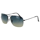 Ray Ban Tech Womens RB3482 Semi Rimless Aviator Sunglasses
