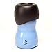H2O4K9, Dog Water Bottle and Travel Bowl, 9.5-Ounce, Denim Blue