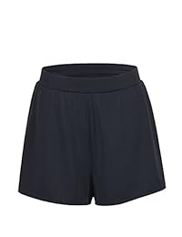 Nonwe bañadores cortos holgados lisos para dama