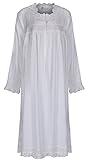 The 1 for U Henrietta 100% Cotton Victorian Nightgown with Pockets 7 Sizes