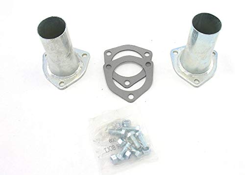 Patriot Exhaust Collector Reducer, 2.5 in Inlet to 2 in OD Outlet, 3-Bolt Flang…