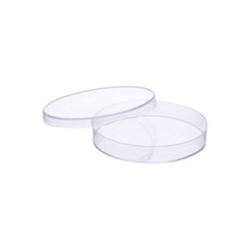 moonlab 4-0085 Petri Dish, Diameter 90 mm, Height 15.8 mm, 3 Cams, Clear, Sterile, PS (Pack of 500)