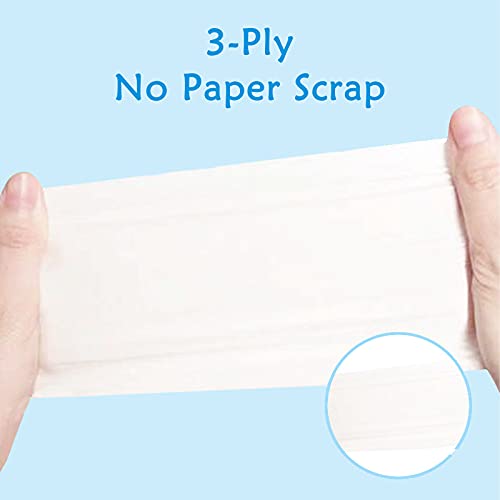 Car Tissue Refills,Car Tissues for Visor Holder Refill, Facial Tissue for Car Sun Visor, Fits Standard Car Tissue Holder, 3-Ply, 30 Sheets Each Pack- 20 Pack