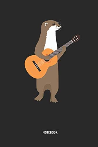 Guitarist | Notebook: Blank Lined Otter with Guitar Journal - Great Accessories & Kids Gift Idea for Guitarists & Guitar Lover.