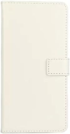 HUAZHENGONGZHU Luxury Fashion PU Leather Case Flip Wallet Cover For HTC Desire 620 620G,White