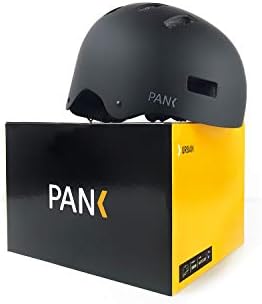 PANK Casque pour Trottinette électrique, vélo Urbain, Roller et Skateboard. Conception Ultra légère. Éclairage LED arrière Multiposition.