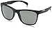 Suncloud Doubletake Polarized Sunglass with Polycarbonate Lens, Matte Black Frame/Gray