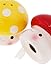 Streamline Imagined Mushroom Salt & Pepper Shakers