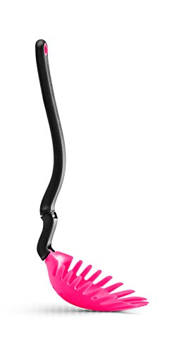 Dreamfarm Holey Spadle - Slotted Spoon That Turns Into a Straining Ladle and Pasta Spaghetti Server (Assorted Colors) - Thumbnail 7