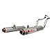 Big Gun Exhaust 09-3663 Silver Fitment Yamaha Raptor EVO R Full Dual system