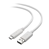 Cable Matters USB-IF Certified 10 Gbps Gen 2 USB A to USB C Cable (USB C to USB Cable) in White 3.3 Feet
