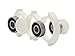 heytech Fidget Spinner Fidget Toy EDC High Speed Ceramic Bearing ADHD Toy Autism Toy(White Black)