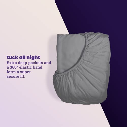 Sheets & Giggles 100 Eucalyptus Lyocell Sheet Set. Our AllSeason