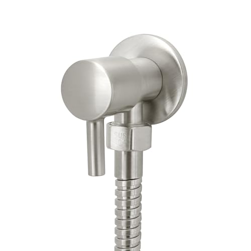Ducha Higiênica Banheiro Aço Inox 304 Escovado Completa 1/4v