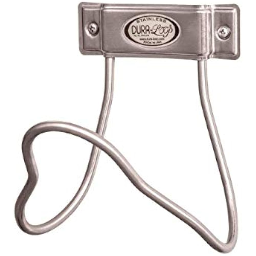 ACCU DuraLoop Stainless Steel Water Hose Hanger Large USA Made Garden