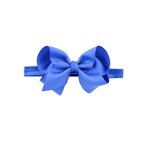 40PCS Baby Grosgrain Ribbon Headbands 4.5Inch Hair Bows Elasict Headband Hair Accessories for Baby Girls Newborns Infantas Toddlers - Thumbnail 6