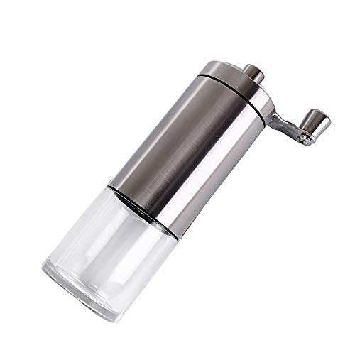 yzf Edelstahl manuelle Kaffeemühle, Einstellbarer keramischer Grat, geeignet für tragbare Grat-Kaffeemühle, Tropfkaffee… – Bild 3