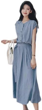 Amazon 冬萌 Fuyumoe ワンピース チュニック ドレス レディース シフォン ミモレ丈 フランス風 気質 優雅 オシャレ 裹地付き 着痩せ リゾート およばれ お出かけ お食事会 ビーチ 旅行 パーティー ワンピース チュニック 通販