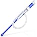 Adakiit Battery Powered Liquid Transfer Pump Multi-Purpose Siphon Pump Transfer Pump for Fuel Gas Oil Gasoline Water (Blue)