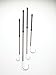 Aftco GAFF36BRWN Fiberglass Gaff-- Handle 6-foot / 3-inch Hook