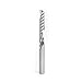 Amana Tool - 51413 Solid Carbide CNC Spiral 'O' Single Flute, Plastic Cutting 1/4 Dia x 1-