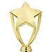 Crown Awards Gold Star Trophies with Custom Engraving, 7.25