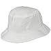 Big Size Microfiber Golfer Hat - White (For Big Head)