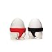 Sumo Eggs - Soft or Hard Boiled Egg Cup Holders (Set of 2) Sumo Design - Utensil Kitchen Decor by Peleg Design