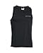 Under Armour Men's Charged Cotton Tank, Black/Steel, X-Large