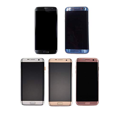 Cumtur Mobile Phone Display Screen,LCD Display Touch Screen Digitizer Assembly with Frame Mobile Phone Replacement Parts for Samsung Galaxy S7 Edge G935F - Thumbnail 6