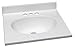 Design House 551242 Cultured Marble Vanity Top, 19