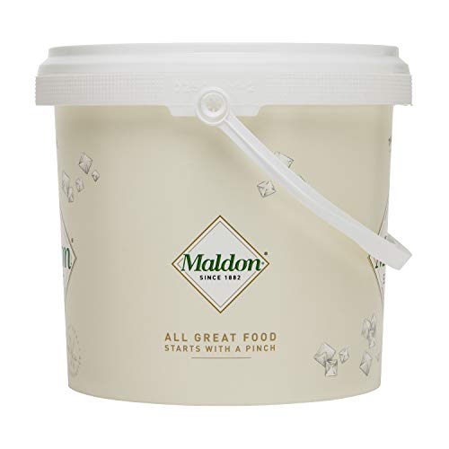 Maldon Salt, Sea Salt Flakes, 3.1 lb, Bulk Tub, Kosher, Natural, Handcrafted, Gourmet, Pyramid Crystals - Image 3