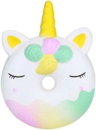 Kawaii Squishies Panda Donuts Cat Squishy Scented Slow Rising Stress Relief Toy (E)