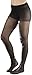 ToBeInStyle Women's Large Human Skeleton Bones Pantyhose - Sheer/Black