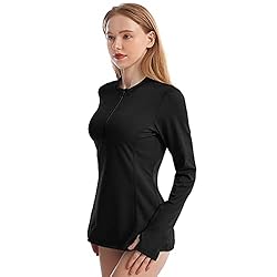 HISKYWIN Women's Long Sleeve UV Sun Protection Rash