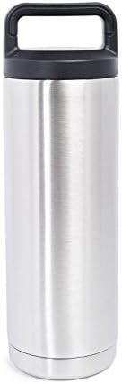 18 OZ Stainless Steel Double Wall Vacuum Insulated Twist Cap Leak-Proof &amp; Spill-Proof Travel Outdoor Rambler Bottle Thermos Flask Beverage Cooler. Great with Coffee Beer Water Tea.