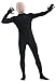 Ensnovo Mens Mock Neck Full Body Unitard Spandex Zentai Suits Costumes