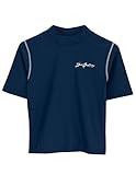 SunBusters Boys UPF 50+ Sun Protective Solid Short Sleeve Rash Guard