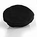 Airline Pilot Captains Hat - One Size with Adjustable Baseball Hat Snap Back - Costume Accessory - Fits Most Youth & Adults Black