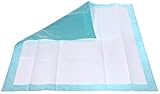 Disposable Chux Underpads 18 Count (Size 22.5 x 35.5 in) - Incontinence Waterproof Pee Pad for Adult, Child, or Pets by Buddies
