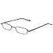 DOUBLETAKE Reading Glasses - 2 Pairs Slim Pocket Readers w Pen Clip Case - 1.25