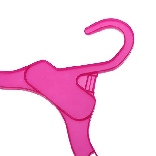 MEIYIN 10Pcs Plastic Pet Dog Puppy Cat Clothes Clothing Rack Hanger Dog Product Accessories - Thumbnail 3